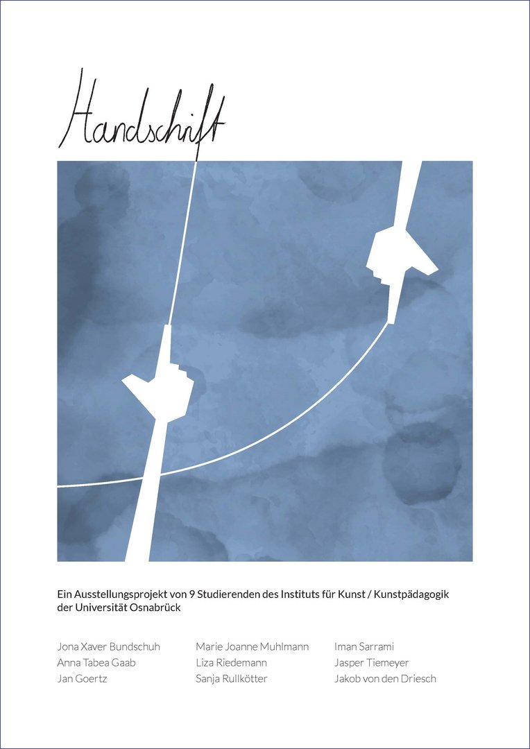 Das Titelblatt der Broschüre "Handschrift"