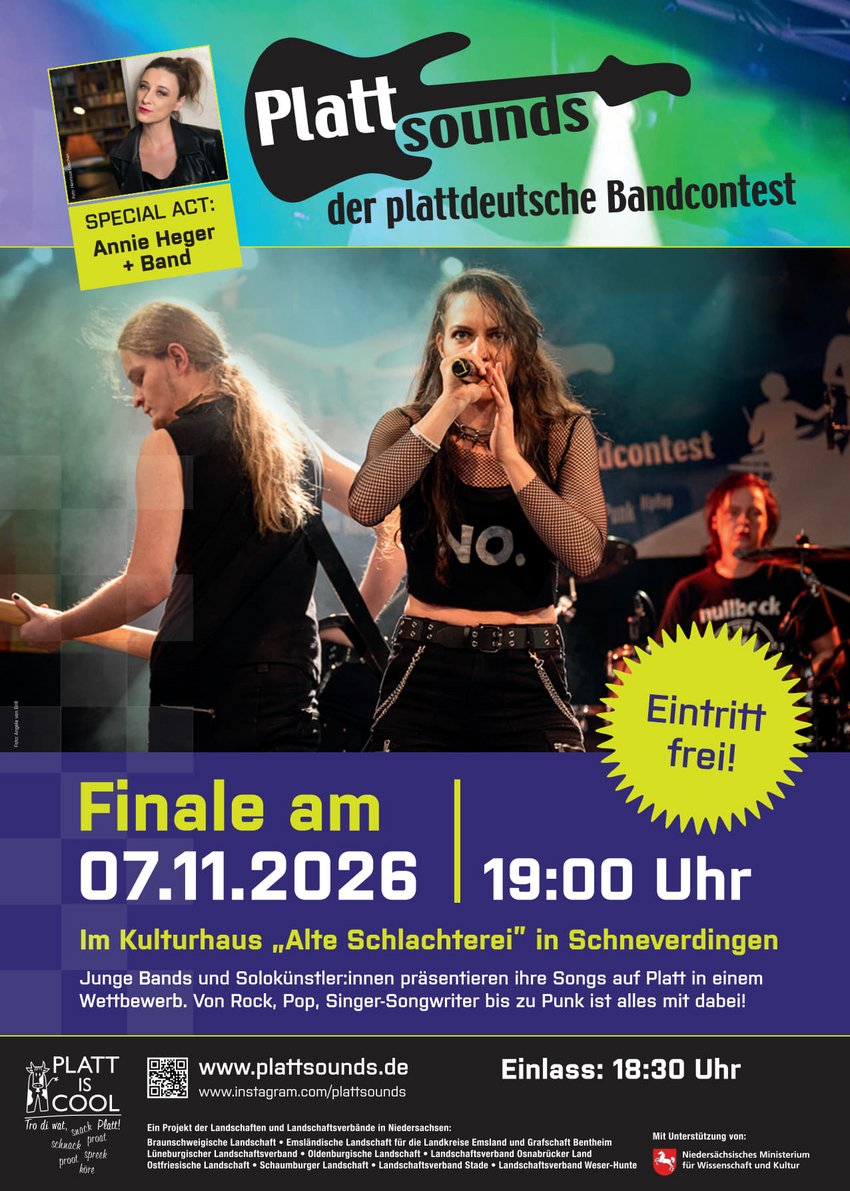 Ein buntes Plakat